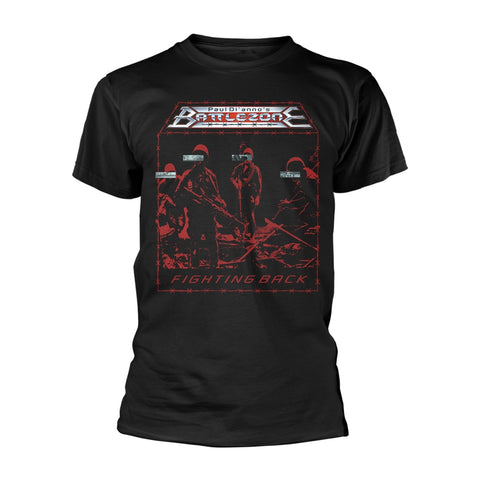 FIGHTING BACK - Mens Tshirts (PAUL DI'ANNO'S BATTLEZONE)