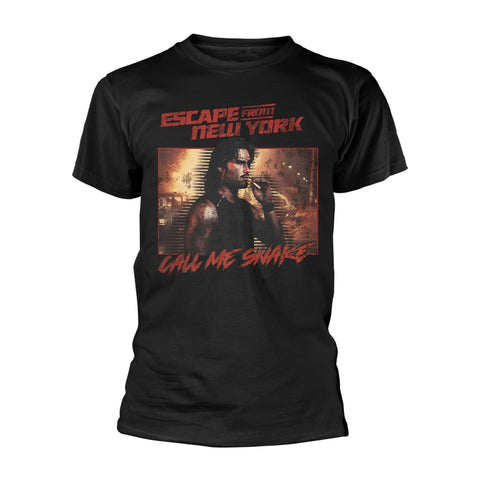 CALL ME SNAKE (BLACK) - Mens Tshirts (ESCAPE FROM NEW YORK)