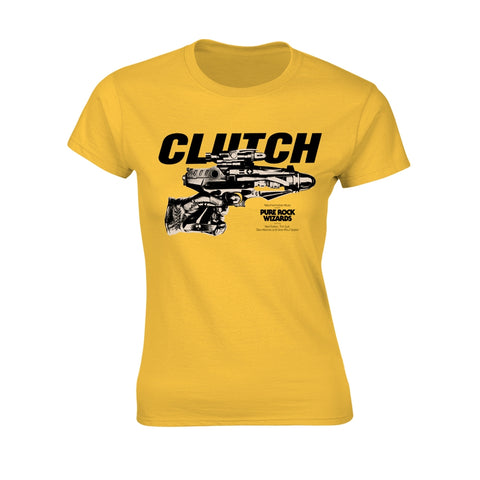 PURE ROCK WIZARDS (YELLOW) - Womens Tops (CLUTCH)