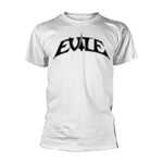 LOGO (WHITE TS/BLACK PRINT) - Mens Tshirts (EVILE)