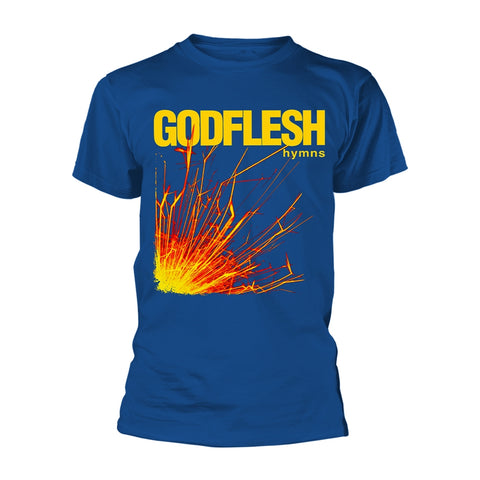 HYMNS - BLUE - Mens Tshirts (GODFLESH)