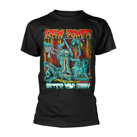 AFTER YOUR BRAIN - Mens Tshirts (RAW POWER)