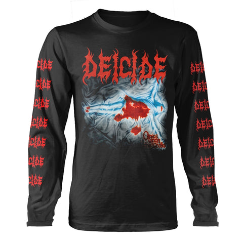 ONCE UPON THE CROSS (BLACK) - Mens Longsleeves (DEICIDE)