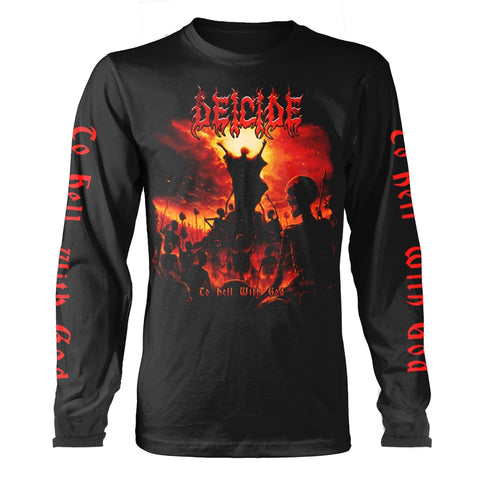 TO HELL WITH GOD - Mens Longsleeves (DEICIDE)