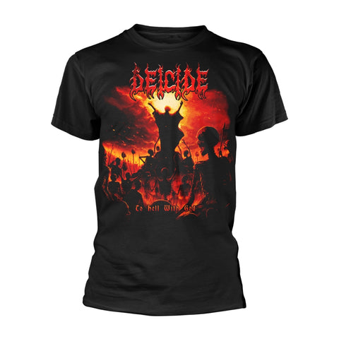 TO HELL WITH GOD - Mens Tshirts (DEICIDE)