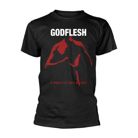 A WORLD LIT ONLY BY FIRE - Mens Tshirts (GODFLESH)