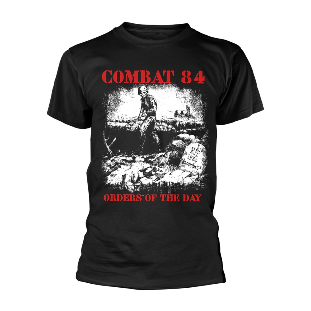 ORDERS OF THE DAY (BLACK) - Mens Tshirts (COMBAT 84) – Punk Rock Shop