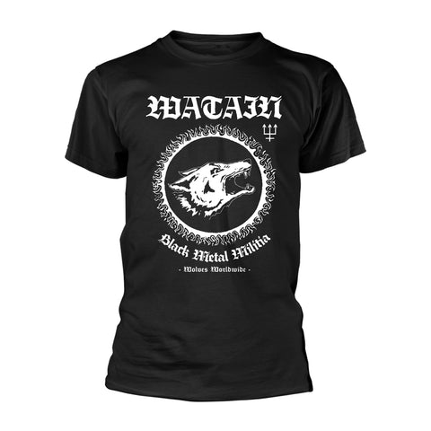 BLACK METAL MILITIA - Mens Tshirts (WATAIN)