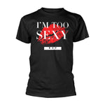 I'M TOO SEXY (SINGLE) (BLACK) - Mens Tshirts (RIGHT SAID FRED)