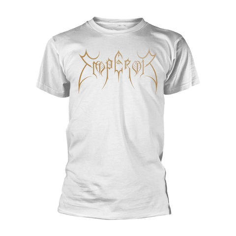 LOGO GOLD (WHITE) (PHD MEGASTORE EXCLUSIVE) - Mens Tshirts (EMPEROR)