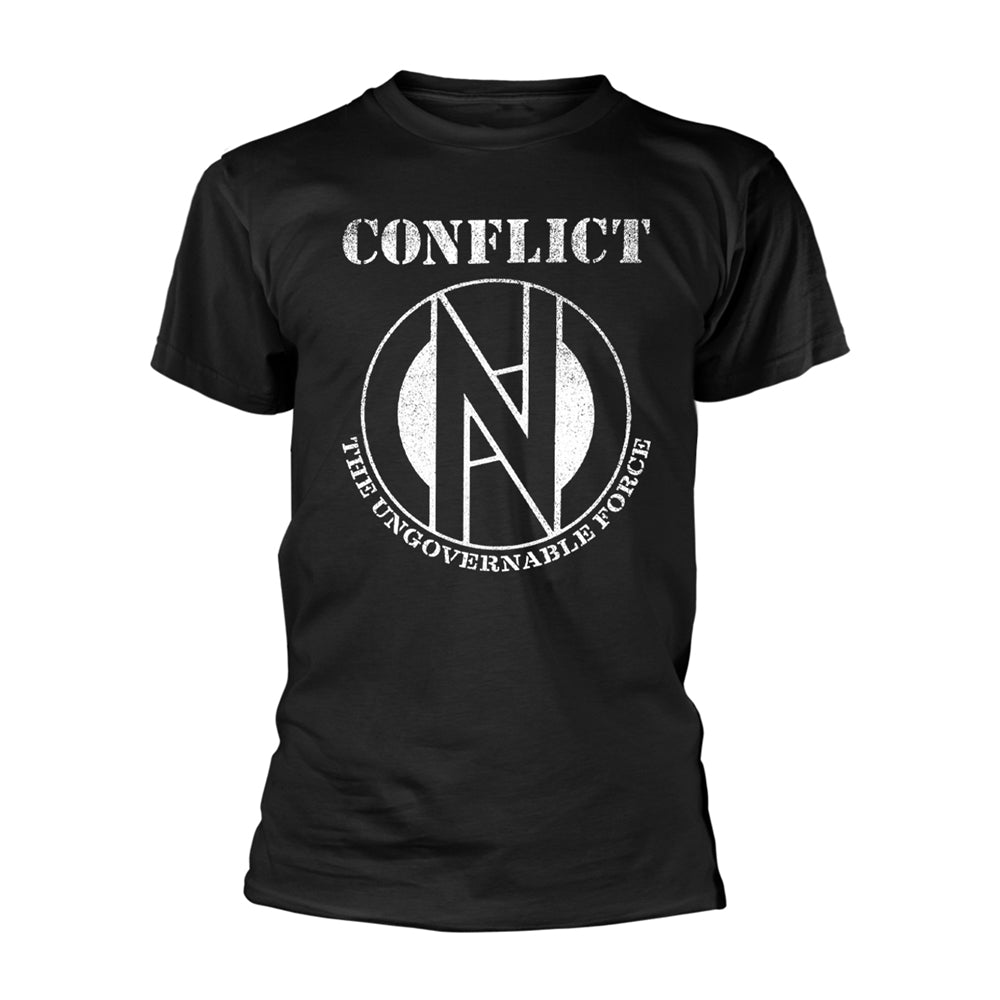 STANDARD ISSUE (BLACK) - Mens Tshirts (CONFLICT) – Punk Rock Shop