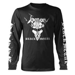 BLACK METAL (WHITE) - Mens Longsleeves (VENOM)