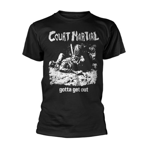 GET OUT - Mens Tshirts (COURT MARTIAL)