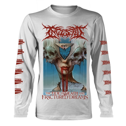 THE TIDE OF DEATH AND FRACTURED DREAMS - Mens Longsleeves (INGESTED)