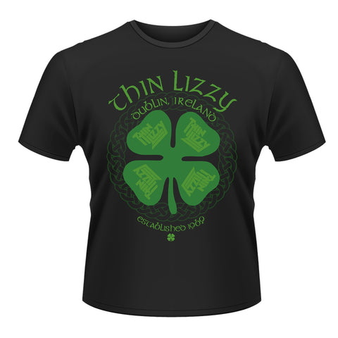 FOUR LEAF CLOVER - Mens Tshirts (THIN LIZZY)