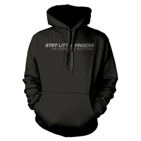 INFLAMMABLE MATERIAL - Mens Hoodies (STIFF LITTLE FINGERS)