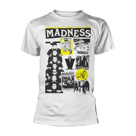 CUTTINGS 2 (WHITE) - Mens Tshirts (MADNESS)