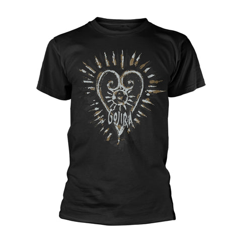 FORTITUDE HEART (ORGANIC) - Mens Tshirts (GOJIRA)