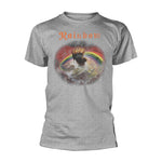 RISING DISTRESSED (SPORTS GREY) - Mens Tshirts (RAINBOW)