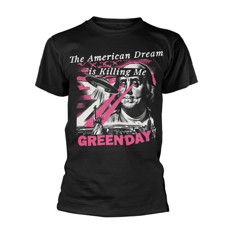 AMERICAN DREAM ABDUCTION - Mens Tshirts (GREEN DAY)