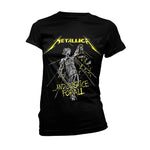 AND JUSTICE FOR ALL TRACKS (BLACK) - Womens Tops (METALLICA)