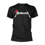 SANTA HAT LOGO - Mens Tshirts (METALLICA)