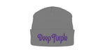 LOGO (GREY) - Headwear (DEEP PURPLE)