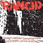 Rancid - HOLIDAY SUNRISE/UNWRITTEN RULES/UNION BLOOD/GET OUT OF MY WAY Vinyl 7 Inch