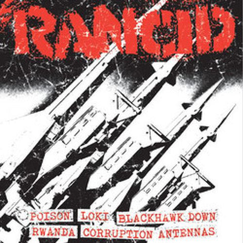 Rancid - POISON/LOKI/BLACKHAWK DOWN/RWANDA/CORRUPTION/ANTENNAS Vinyl 7 Inch