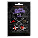 Black Sabbath - Pack of 5 Guitar Picks Purple Logo