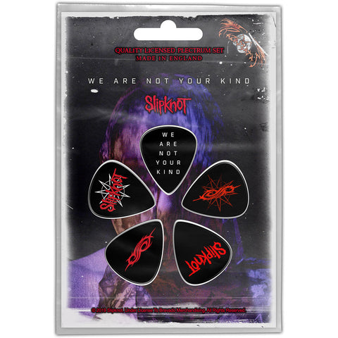 Slipknot - Pack of 5 Guitar Picks We Are Not Your Kind