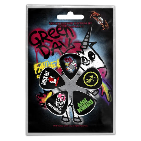 Green Day - Pack of 5 Guitar Picks Father Of All