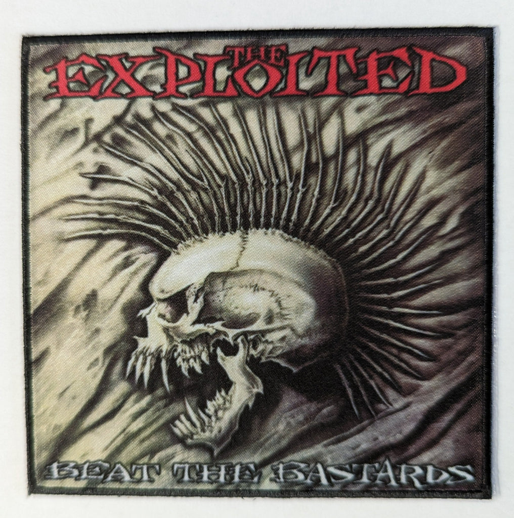 Exploited - Beat The Bastards Patch – Punk Rock Shop