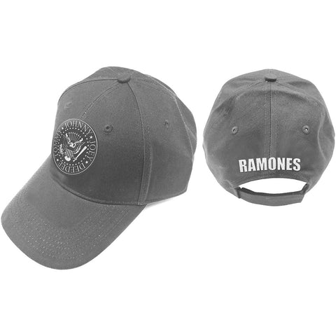 Ramones - Presidental Seal Grey Baseball Cap Headwear