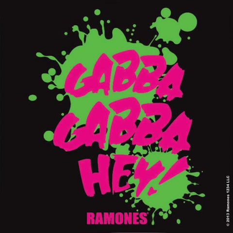 Ramones - Gabba Gabba Coaster