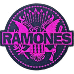 Ramones - Pink Seal Woven Patch