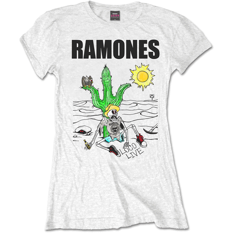 Ramones - Ladies Loco Live Ladies T-shirt