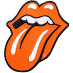 Rolling Stones - Orange Tongue Woven Patch