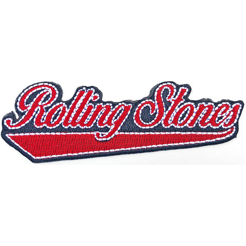 Rolling Stones - Baseball Stripe Woven Patch