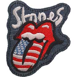 Rolling Stones - Filter Flag Tongue Woven Patch