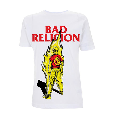 BOY ON FIRE - Mens Tshirts (BAD RELIGION)