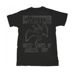 USA 1977 - Mens Tshirts (LED ZEPPELIN)