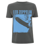 LZ1 BLUE COVER - Mens Tshirts (LED ZEPPELIN)