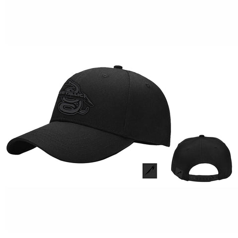BLACK ALBUM SNAKE (BASEBALL CAP) - Headwear (METALLICA)