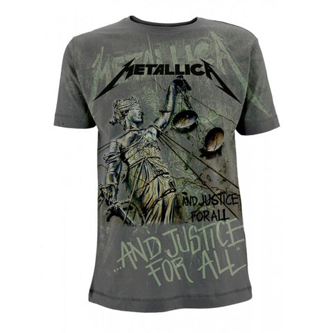 AND JUSTICE FOR ALL NEON (ALL OVER) - Mens Tshirts (METALLICA)