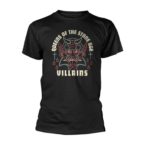 VILLAINS - Mens Tshirts (QUEENS OF THE STONE AGE)