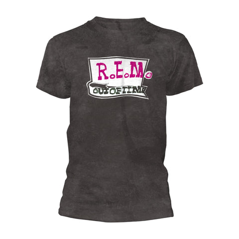 OUT OF TIME - Mens Tshirts (R.E.M.)