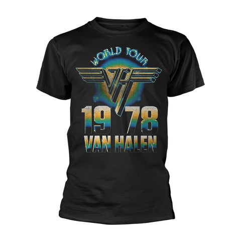 WORLD TOUR '78 - Mens Tshirts (VAN HALEN)