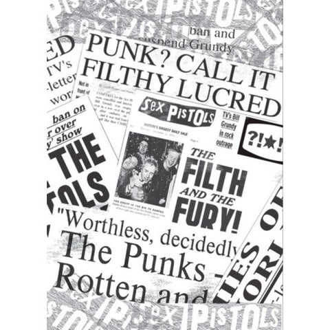 Sex Pistols - Newspaper Filth And The Fury Postcard