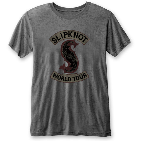 Slipknot - World Tour Burnout Men's T-shirt